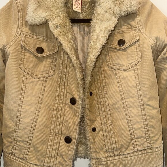 Abercrombie & Fitch Corduroy Sherpa Jacket - Picture 2 of 5